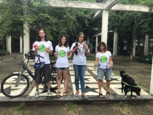 Equipe do Bota pra Girar vai percorrer o evento com ações sustentáveis (Foto: Divulgação)