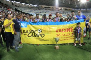 Vacinação contra febre amarela no Maracanã