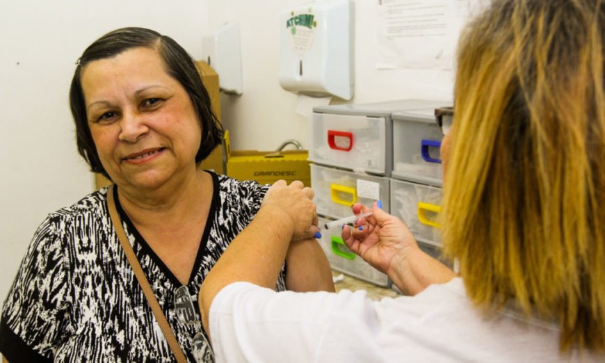 Em Macaé, 87% do público-alvo já foram imunizados (Foto: Guga Malheiros/Prefeitura de Macaé)