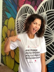 Thalita Rebouças é madrinha da campanha Mulheres + Solidárias