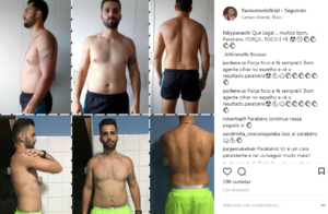 Flavio Otoni, antes e depois de emagrecer